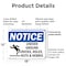 Signmission Uneven Ground Rocks Holes, 18 in W x Rectangle, Plastic OS-2PACK-NS-P-1218-L-18764 - alternate 2